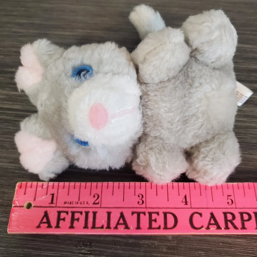 House Of Lloyd Plush 1989 Vintage Gray Mouse Tiny 4